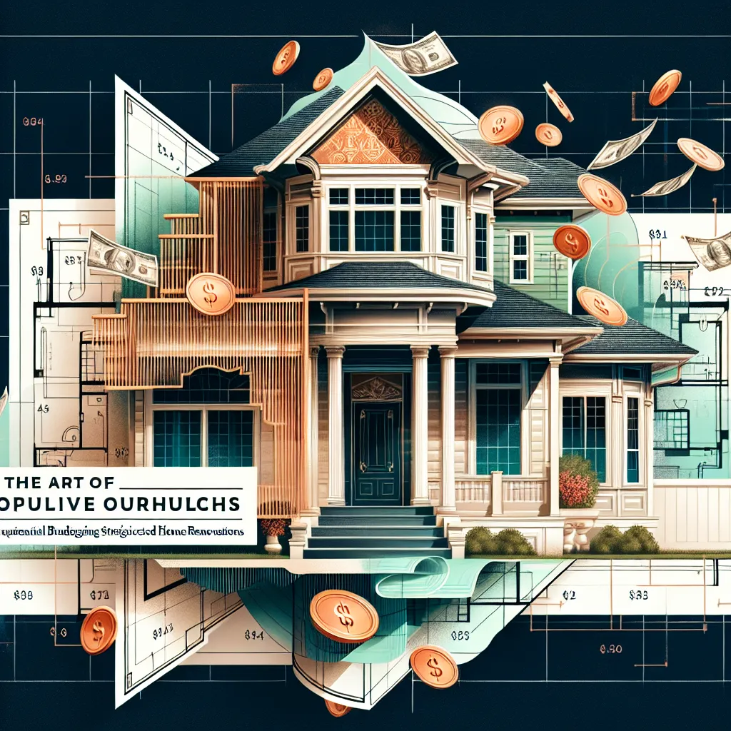 The Art of Opulent Overhauls: Quintessential Budgeting Stratagem for Sophisticated Home Renovations
