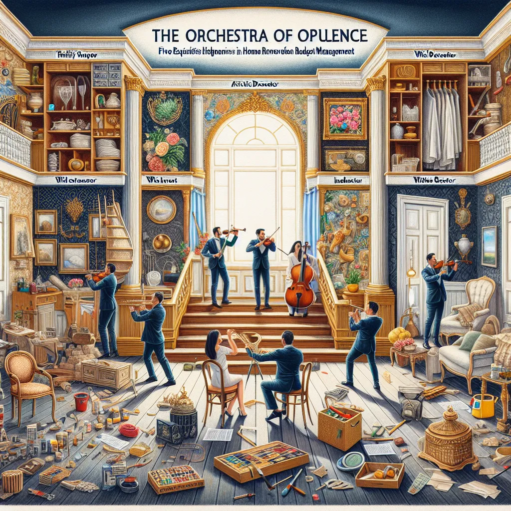 The Orchestra of Opulence: Five Exquisite Harmonies in Home Renovation Budget Management