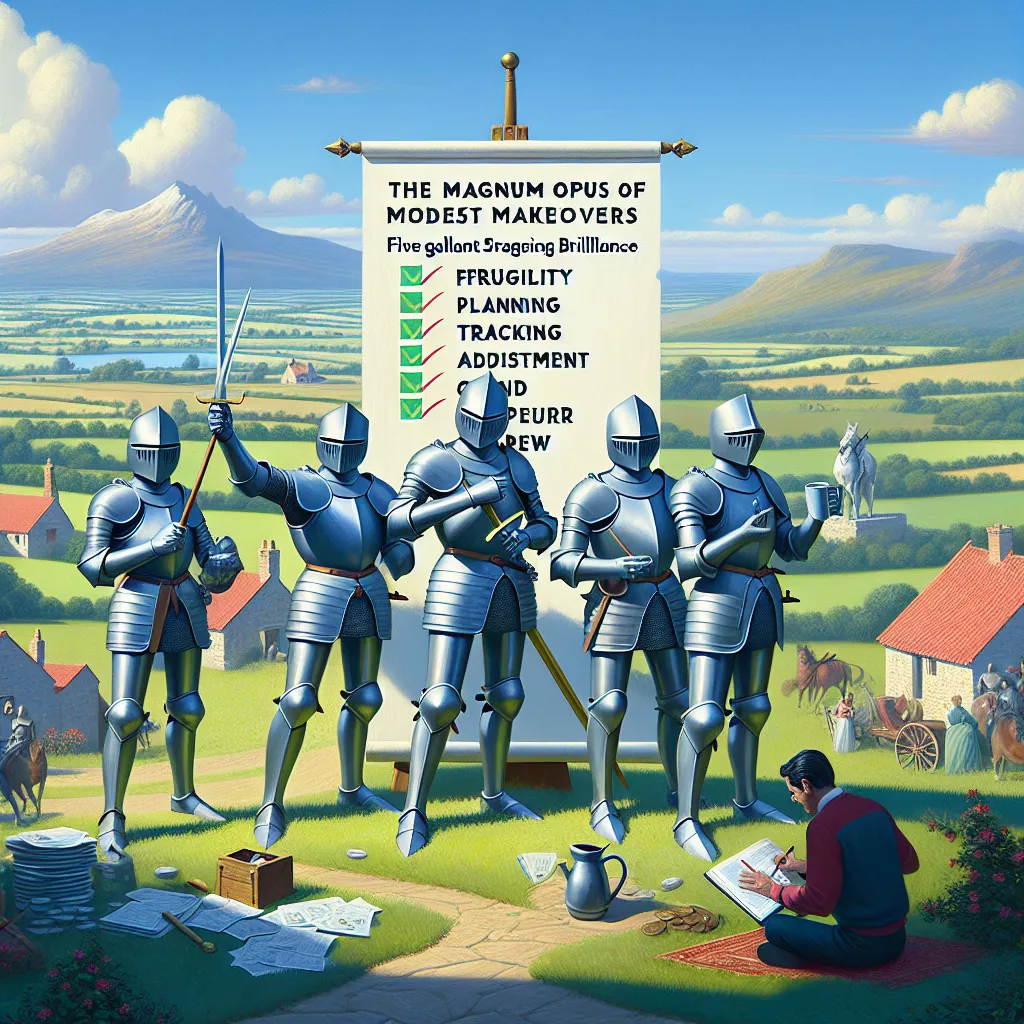 The Magnum Opus of Modest Makeovers: Five Gallant Stratagems for Budgeting Brilliance