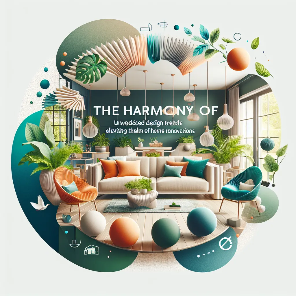 The Harmony of Elegance: Five Unforeseen Design Trends Elevating the Realm of Home Renovations