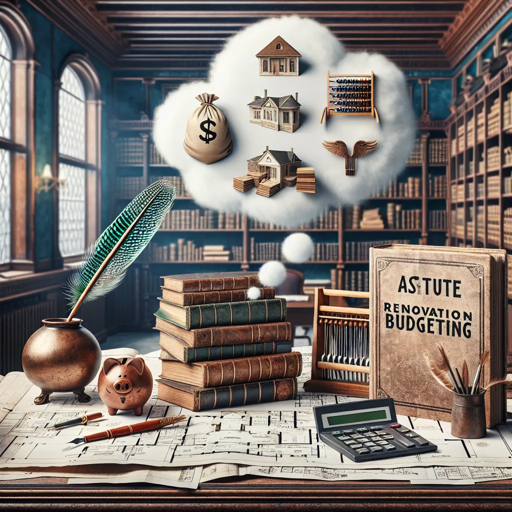 The Aristocrat's Almanac to Astute Renovation Budgeting: Five Unraveled Insights