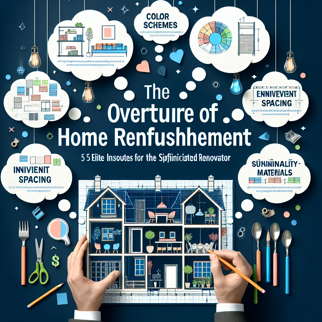 The Overture of Home Refurbishment: Five Elite Insights for the Sophisticated Renovator