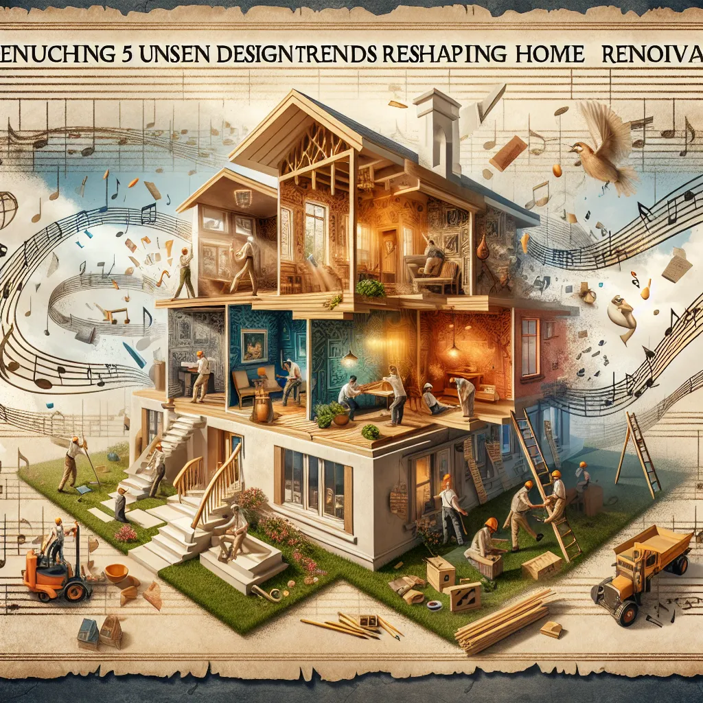 The Symphony of Refinement: Unearthing 5 Unseen Design Trends Reshaping Home Renovations