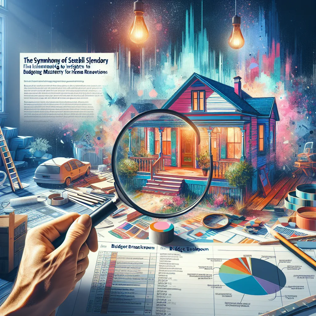 The Symphony of Sensible Splendor: Five Illuminating Insights into Budgeting Mastery for Home Renovations