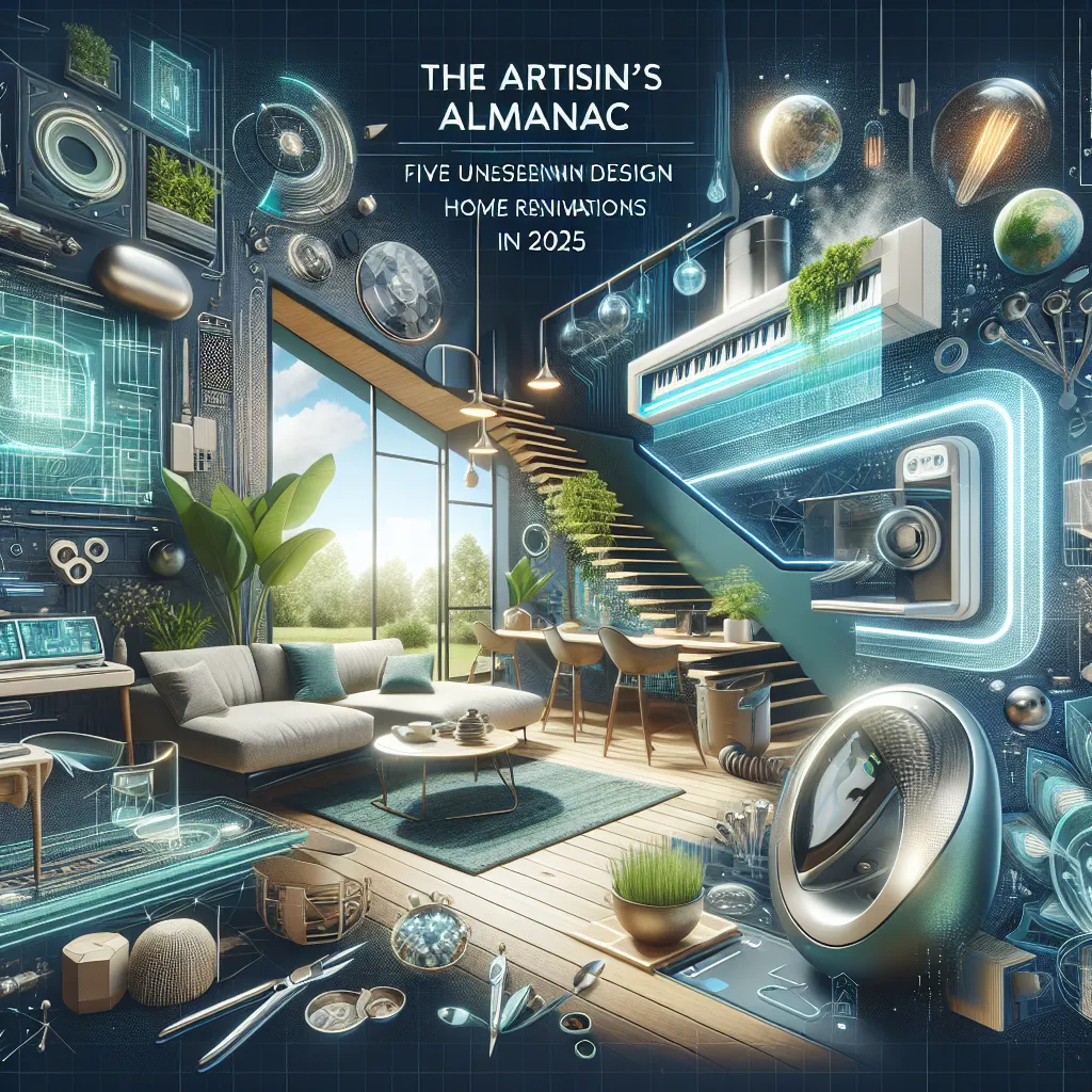 The Artisan's Almanac: Five Unseen Design Trends Redefining Home Renovations in 2025