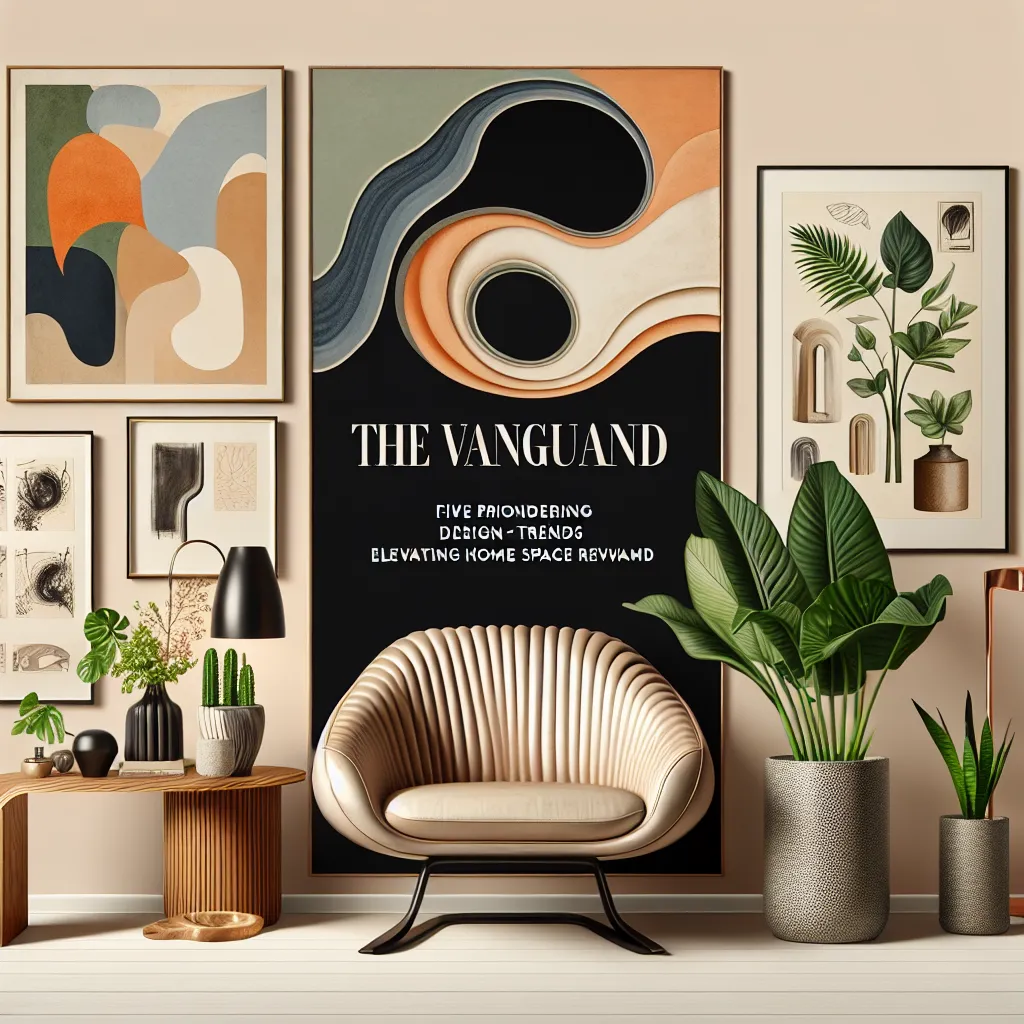 The Vanguard of Refinement: Five Pioneering Design Trends Elevating Home Space Revamp