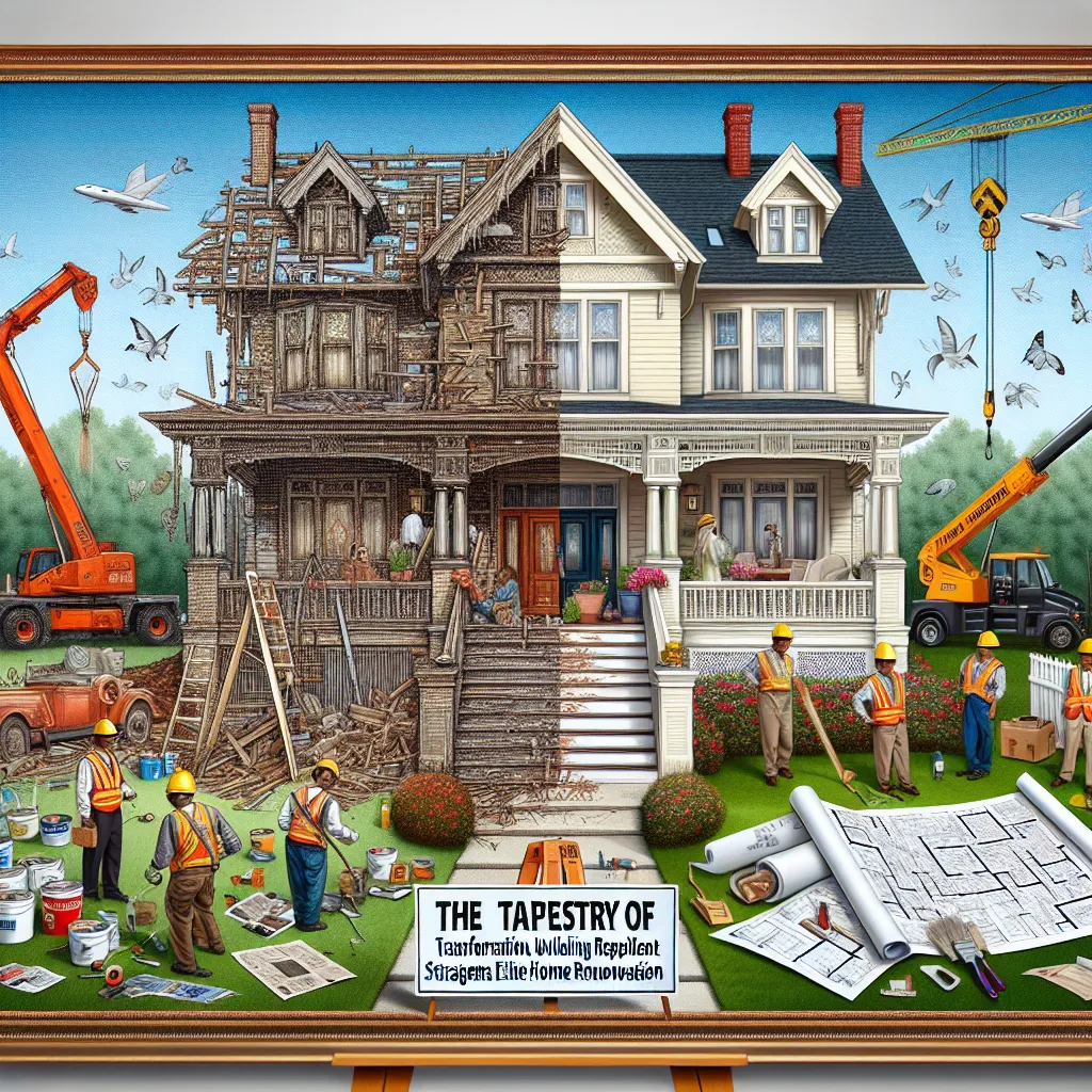 The Tapestry of Transformation: Unveiling Resplendent Stratagems for Elite Home Renovation