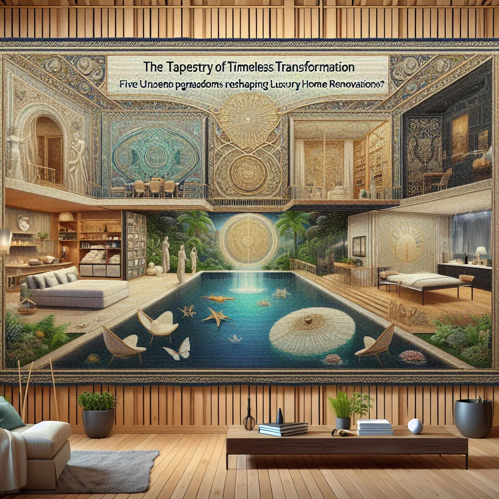 The Tapestry of Timeless Transformation: Five Unseen Design Paradigms Reshaping Luxury Home Renovations