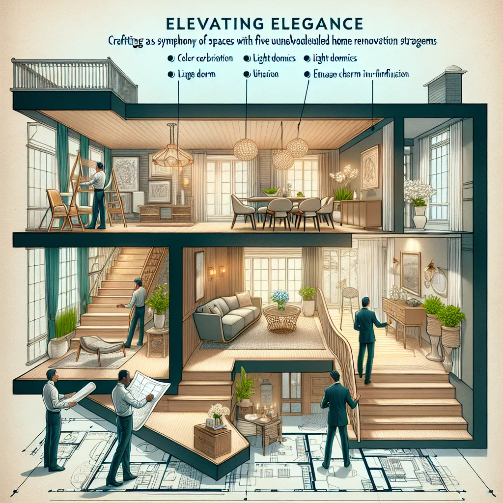 Elevating Elegance: Crafting a Symphony of Spaces with Five Unparalleled Home Renovation Stratagems