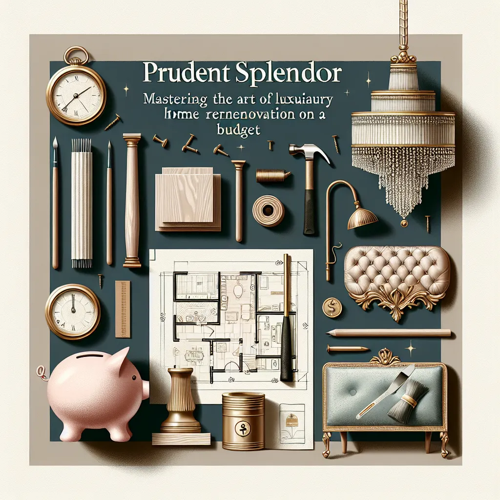 Prudent Splendor: Mastering the Art of Luxurious Home Renovation on a Budget