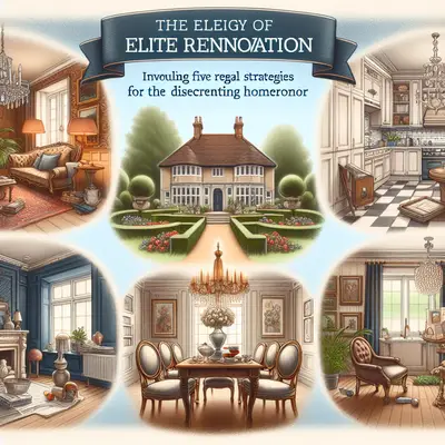 The Elegy of Elite Renovation: Unveiling Five Regal Strategies for the Discerning Homeowner
