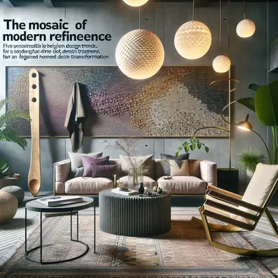 The Mosaic of Modern Refinement: Five Unseen Design Trends for an Elevated Home Transformation