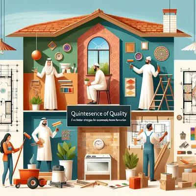 The Quintessence of Quality: Five Stellar Strategies for an Exemplary Home Renovation