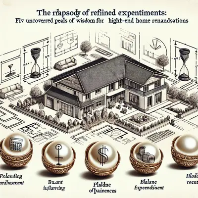 The Rhapsody of Refined Expenditures: Five Uncovered Pearls of Wisdom for High-End Home Renovations