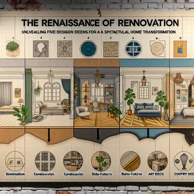 The Renaissance of Renovation: Unveiling Five Superior Design Trends for a Spectacular Home Transformation