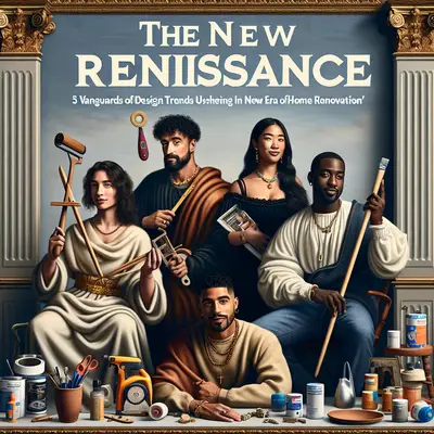 The New Renaissance: 5 Vanguards of Design Trends Ushering in a New Era of Home Renovation
