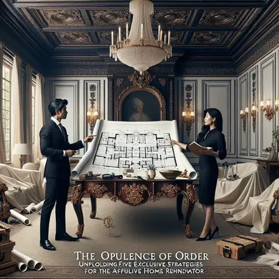 The Opulence of Order: Unfolding Five Exclusive Strategies for the Affluent Home Renovator