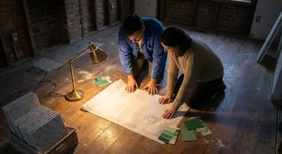 The Quiet Choreography of a Renovation Plan