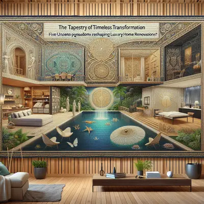 The Tapestry of Timeless Transformation: Five Unseen Design Paradigms Reshaping Luxury Home Renovations