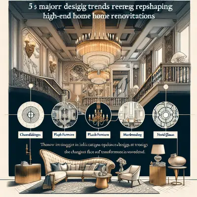 Unveiling the Aura of Luxury: Five Exceptional Design Trends Reshaping Opulent Home Renovations