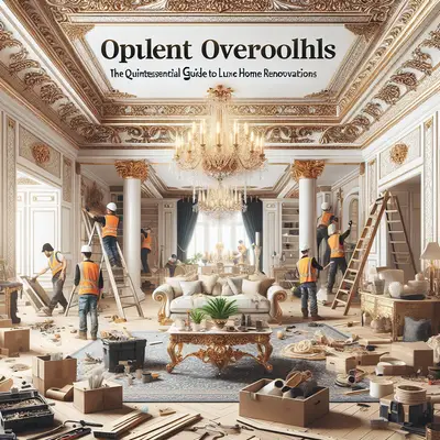 Opulent Overhauls: The Quintessential Guide to Luxe Home Renovations