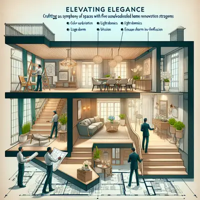 Elevating Elegance: Crafting a Symphony of Spaces with Five Unparalleled Home Renovation Stratagems