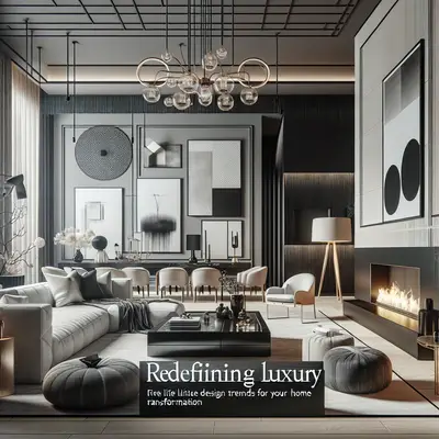 Redefining Luxury: Five Elite Design Trends for Your Home Transformation