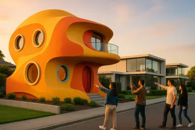 When Architecture Gets Weird: How Playful Exteriors Are Quietly Redefining Luxury Homes